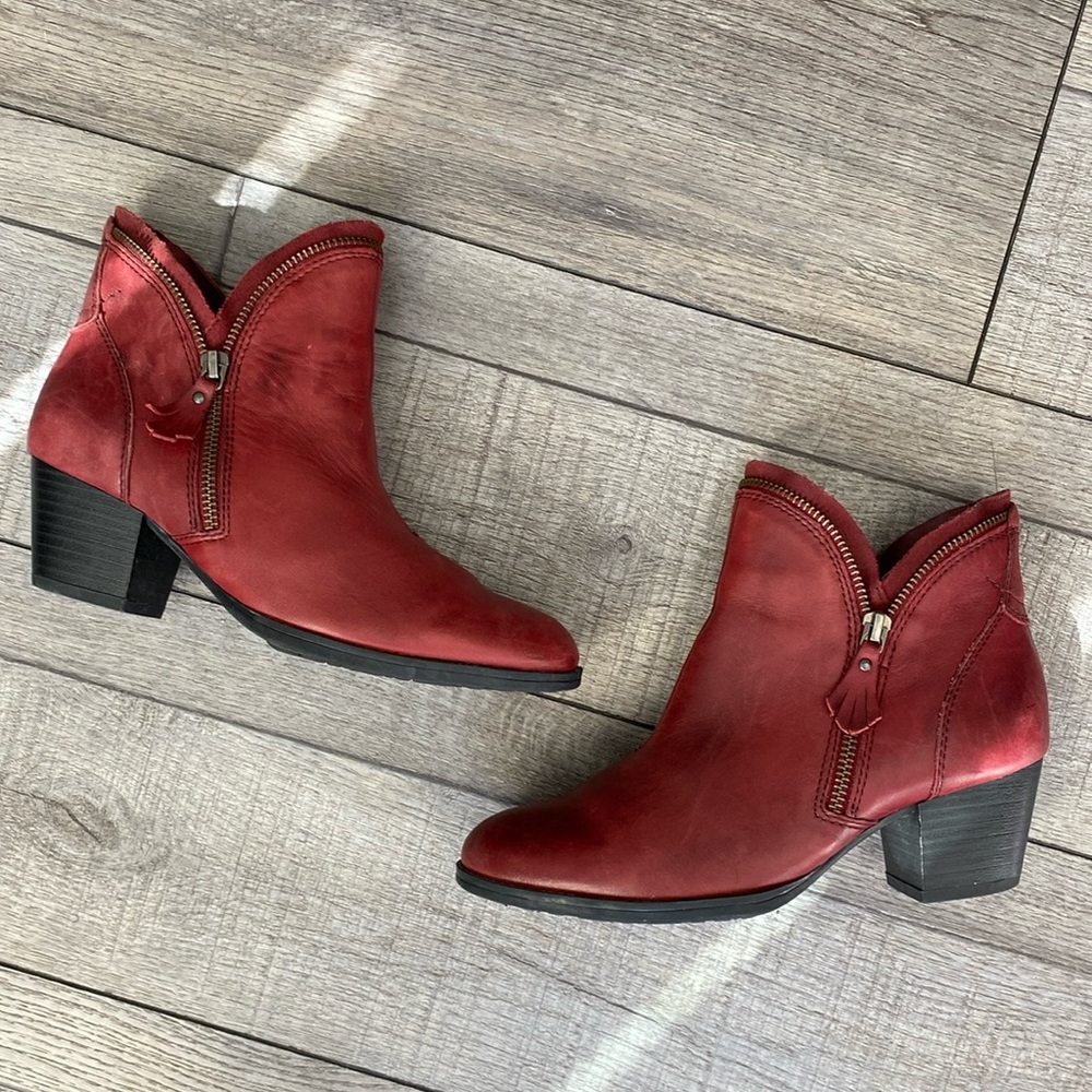 Earth Leather Ankle Boot 6.5